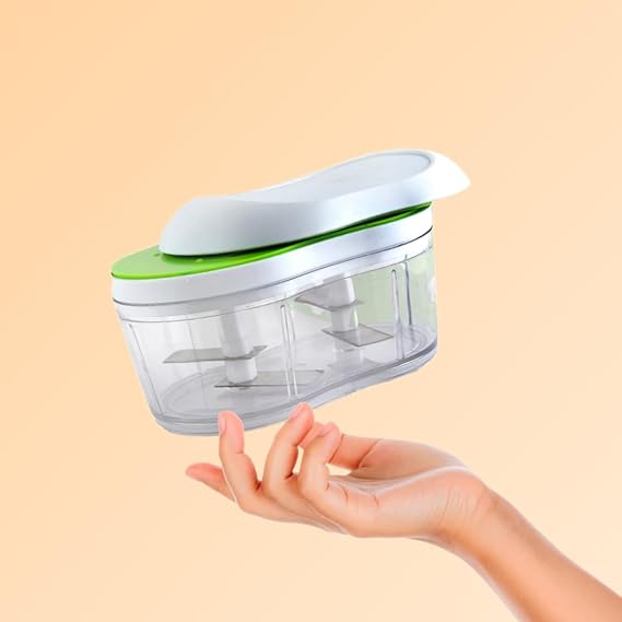 “Premium Hand-Pull Vegetable & Fruit Chopper – Effortless Cutting in Seconds”