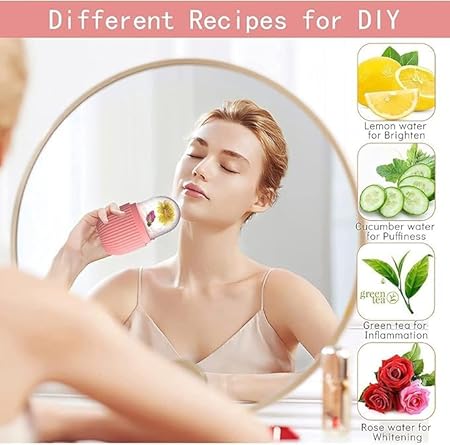 “Reusable Ice Facial Roller – Skin Tightening, Pore Minimizer & Glow Enhancer”