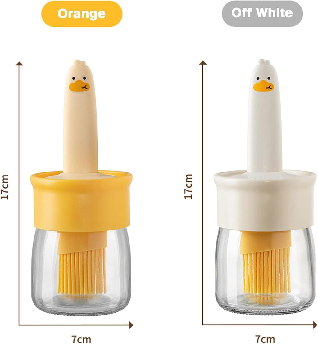 “Premium Oil Dispenser Bottle with Silicone Brush – Leakproof & Easy Cooking”