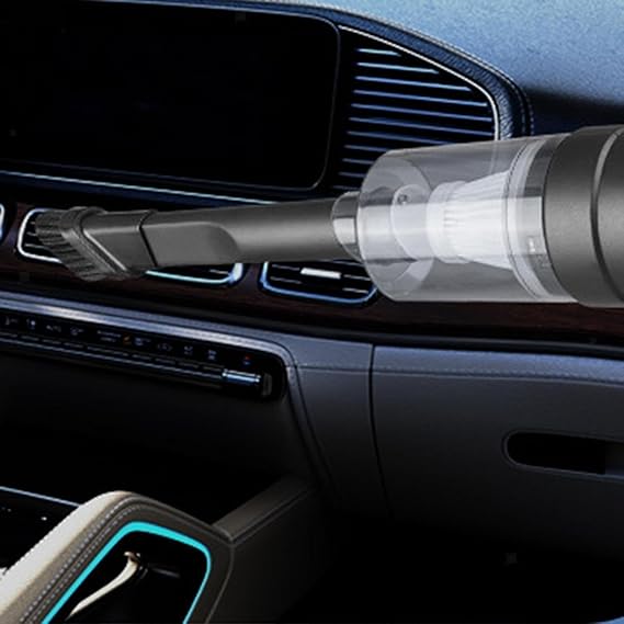 “Portable Car Vacuum Cleaner – High Power, Cordless & Rechargeable”