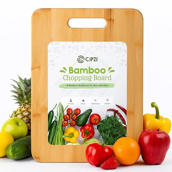 “Eco-Friendly Bamboo Cutting Board – Durable Wooden Chopping Board for Kitchen”