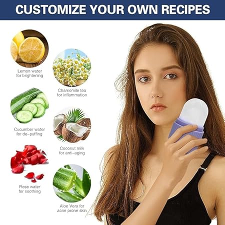 “Reusable Ice Facial Roller – Skin Tightening, Pore Minimizer & Glow Enhancer”