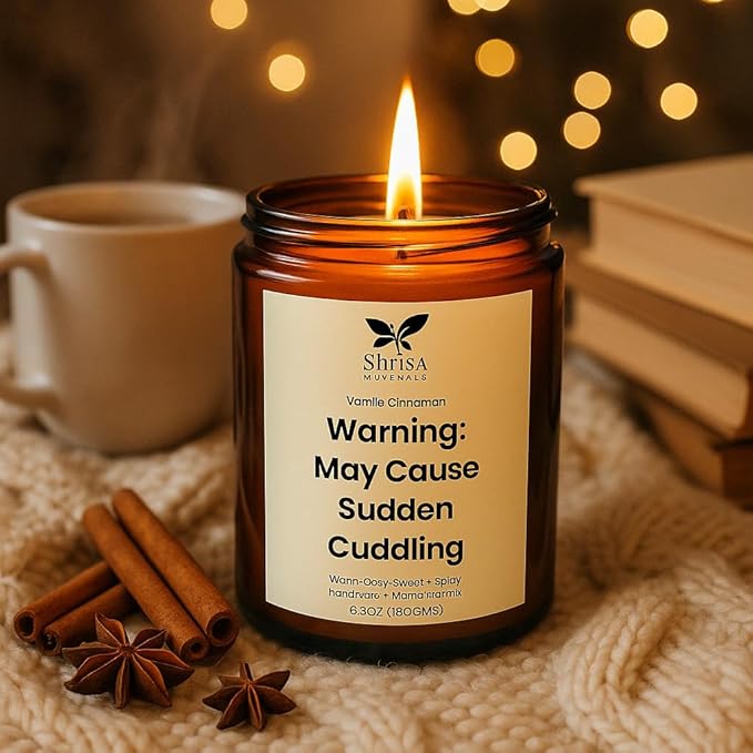 “Aromatherapy Soy Wax Candle – Long Lasting, Relaxing & Eco-Friendly”