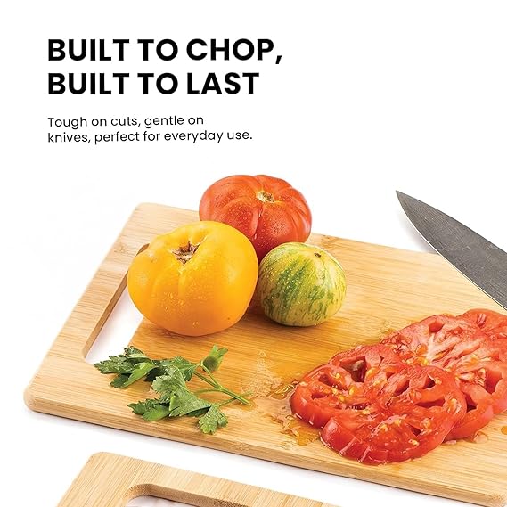 “Eco-Friendly Bamboo Cutting Board – Durable Wooden Chopping Board for Kitchen”