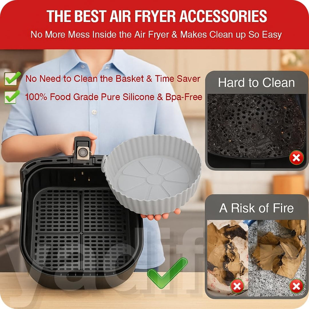 “Premium Multipurpose Silicone Cooking Pot – Heat Resistant, Non-Stick & Foldable”