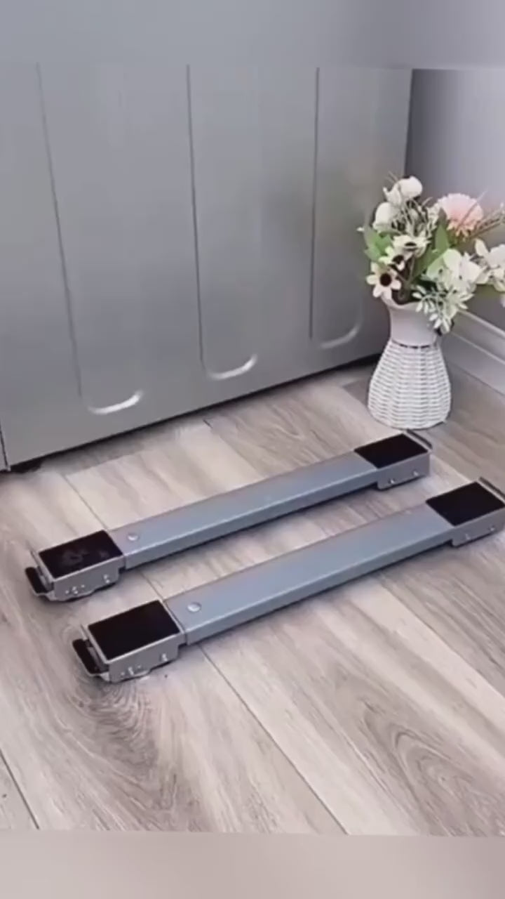 Movable Stand for Washing Machines & Refrigerators (45-70cm, 300kg Load)