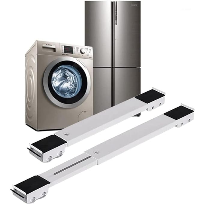Movable Stand for Washing Machines & Refrigerators (45-70cm, 300kg Load)