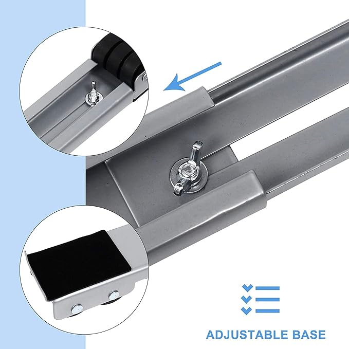 Movable Stand for Washing Machines & Refrigerators (45-70cm, 300kg Load)