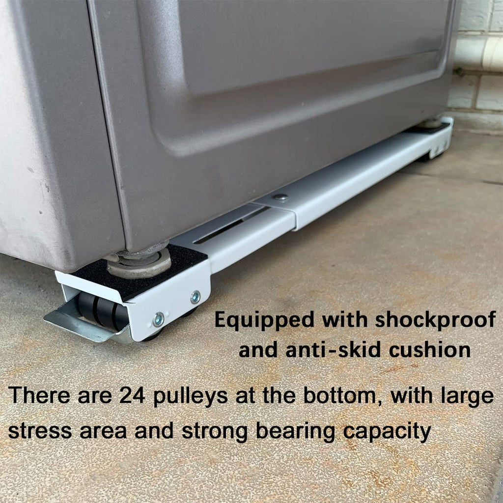Movable Stand for Washing Machines & Refrigerators (45-70cm, 300kg Load)